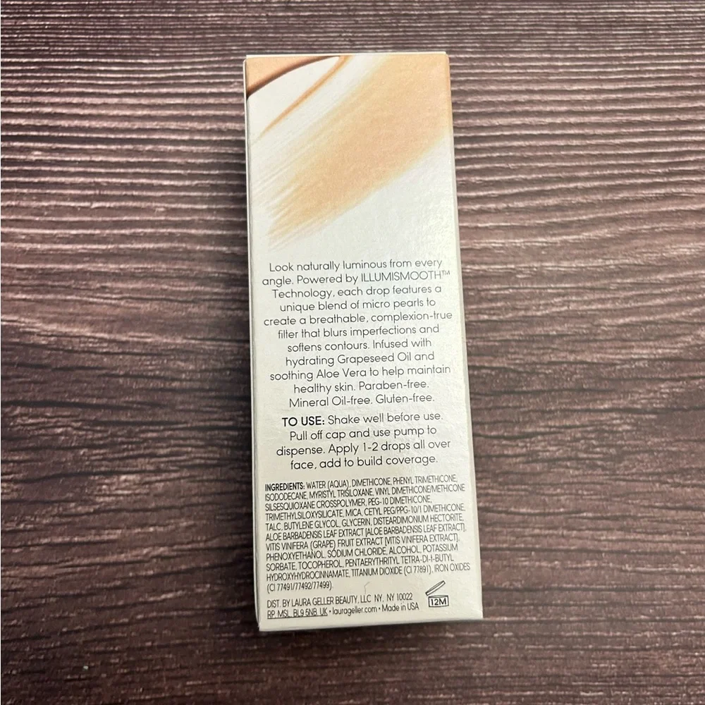 Laura Geller Filter First Luminous Foundation - Pecan NWOT
